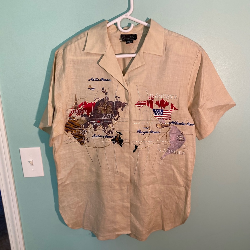 ☀️Suzelle Women’s Safari Blouse☀️